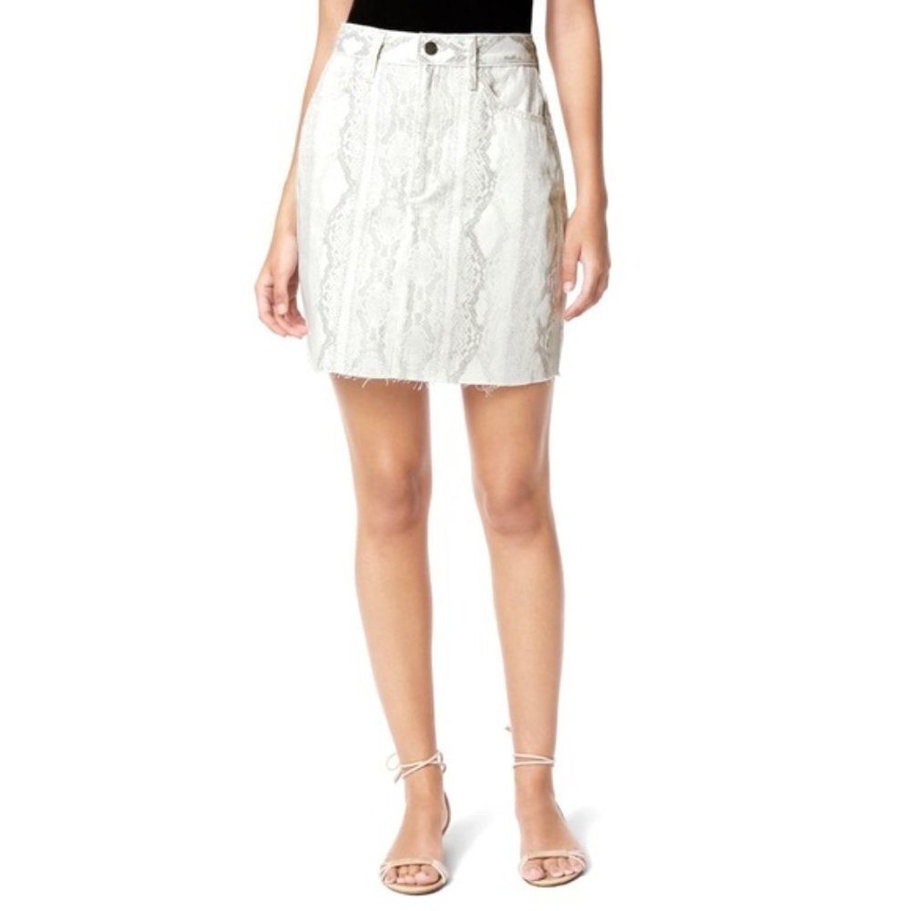 NWT Joe's Jeans High Waisted Snake Skin Skirt